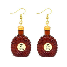 Load image into Gallery viewer, Earring For Women Resin Drop Custom Made Handmade Cute Girls Gift Eardrop Coffee Drink Funny Liquor Spirits Bottle Cans
