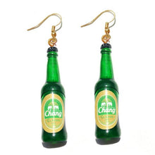 Load image into Gallery viewer, Earring For Women Resin Drop Custom Made Handmade Cute Girls Gift Eardrop Coffee Drink Funny Liquor Spirits Bottle Cans
