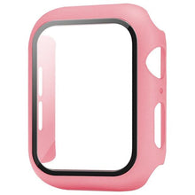 Load image into Gallery viewer, Glass+Case For Apple Watch Serie 6 5 4 3 2 1 SE 44mm 40mm iWatch Case 42mm 38mm Bumper Screen Protector+Cover Watch Accessorie
