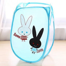 Load image into Gallery viewer, Folding Laundry Basket Hamper Cartoon Pop Up Open Mesh Laundry Dirty Sorting Basket Kids Toys Sundries Home Storage Box Organize
