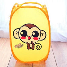 Load image into Gallery viewer, Folding Laundry Basket Hamper Cartoon Pop Up Open Mesh Laundry Dirty Sorting Basket Kids Toys Sundries Home Storage Box Organize
