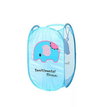 Load image into Gallery viewer, Folding Laundry Basket Hamper Cartoon Pop Up Open Mesh Laundry Dirty Sorting Basket Kids Toys Sundries Home Storage Box Organize
