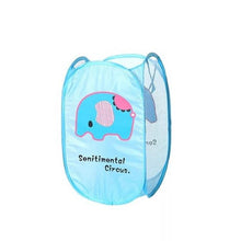 Load image into Gallery viewer, Folding Laundry Basket Hamper Cartoon Pop Up Open Mesh Laundry Dirty Sorting Basket Kids Toys Sundries Home Storage Box Organize
