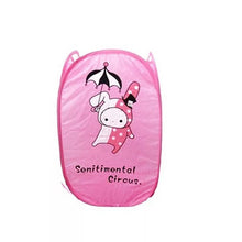 Load image into Gallery viewer, Folding Laundry Basket Hamper Cartoon Pop Up Open Mesh Laundry Dirty Sorting Basket Kids Toys Sundries Home Storage Box Organize
