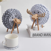 Load image into Gallery viewer, New Sheep Shape Anti Slip Cup Pads Coasters Insulated Round Felt Cup Mats Japan Style Creative Home Office Decor Art Crafts Gift
