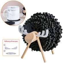 Load image into Gallery viewer, New Sheep Shape Anti Slip Cup Pads Coasters Insulated Round Felt Cup Mats Japan Style Creative Home Office Decor Art Crafts Gift
