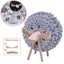 Load image into Gallery viewer, New Sheep Shape Anti Slip Cup Pads Coasters Insulated Round Felt Cup Mats Japan Style Creative Home Office Decor Art Crafts Gift
