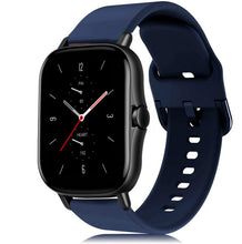 Load image into Gallery viewer, 20mm/22mm Silicone band For Amazfit GTS/2/2e/GTS2 Mini/GTR 42mm/47mm/GTR2/2e/stratos 2/3 Sport Watch Bracelet Amazfit bip strap
