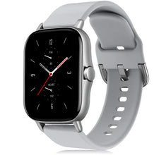 Load image into Gallery viewer, 20mm/22mm Silicone band For Amazfit GTS/2/2e/GTS2 Mini/GTR 42mm/47mm/GTR2/2e/stratos 2/3 Sport Watch Bracelet Amazfit bip strap
