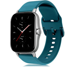Load image into Gallery viewer, 20mm/22mm Silicone band For Amazfit GTS/2/2e/GTS2 Mini/GTR 42mm/47mm/GTR2/2e/stratos 2/3 Sport Watch Bracelet Amazfit bip strap
