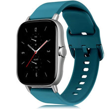 Load image into Gallery viewer, 20mm/22mm Silicone band For Amazfit GTS/2/2e/GTS2 Mini/GTR 42mm/47mm/GTR2/2e/stratos 2/3 Sport Watch Bracelet Amazfit bip strap
