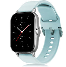 Load image into Gallery viewer, 20mm/22mm Silicone band For Amazfit GTS/2/2e/GTS2 Mini/GTR 42mm/47mm/GTR2/2e/stratos 2/3 Sport Watch Bracelet Amazfit bip strap
