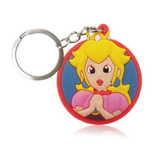 Load image into Gallery viewer, 1PCS PVC Key Chain Cartoon Mini Anime Figure Key Ring Keychain Key Holder Fashion Charms Trinket Keys Decoration Trinkets
