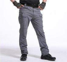 Load image into Gallery viewer, Men's Tactical Pants Multi Pocket Elastic Waist Military Trousers Male Casual Cargo Pants Men Clothing Slim Fit 5XL Sweatpants

