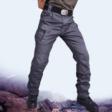 Load image into Gallery viewer, Men's Tactical Pants Multi Pocket Elastic Waist Military Trousers Male Casual Cargo Pants Men Clothing Slim Fit 5XL Sweatpants
