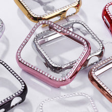 Load image into Gallery viewer, Diamond Bumper Protective Case for Apple Watch Cover Series 6 SE 54321 38MM 42MM For Iwatch 40mm 44mm Smart Bracelet Accessories

