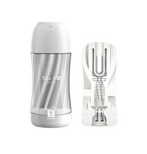 Load image into Gallery viewer, ARTS FEELER Male Masturbation Cup Pocket Pussy Bullet Vibrator Glans Stimulator Sucking Oral Sex Airplane Cup Sex Toys For Men
