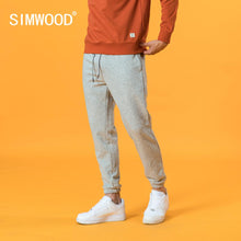 Load image into Gallery viewer, SIMWOOD 2021 Autumn New Sweatpants Causal Comfortable Jogger Trousers Plus Size Back Pockets Drawstring Plus Size Pants SJ131038
