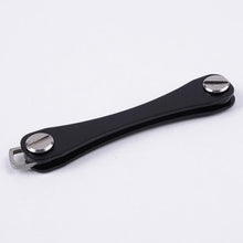 Load image into Gallery viewer, DIY Pocket Key Wallet Keychain Keyring Wallets Portable Compact Aluminum Keychain Multi-functional Clip Key Clip Key Ring

