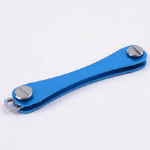 Load image into Gallery viewer, DIY Pocket Key Wallet Keychain Keyring Wallets Portable Compact Aluminum Keychain Multi-functional Clip Key Clip Key Ring

