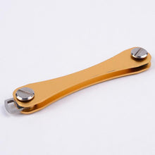 Load image into Gallery viewer, DIY Pocket Key Wallet Keychain Keyring Wallets Portable Compact Aluminum Keychain Multi-functional Clip Key Clip Key Ring
