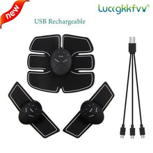 Load image into Gallery viewer, Electric Muscle Stimulator EMS Wireless Buttocks Hip Trainer Abdominal ABS Stimulator Fitness Body Slimming Massager
