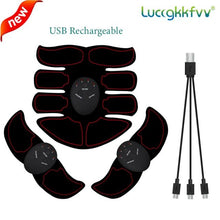 Load image into Gallery viewer, Electric Muscle Stimulator EMS Wireless Buttocks Hip Trainer Abdominal ABS Stimulator Fitness Body Slimming Massager
