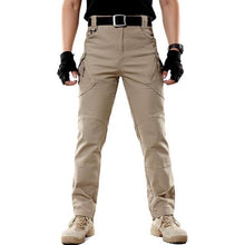 Load image into Gallery viewer, Men's Tactical Pants Multi Pocket Elastic Waist Military Trousers Male Casual Cargo Pants Men Clothing Slim Fit 5XL Sweatpants
