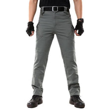 Load image into Gallery viewer, Men's Tactical Pants Multi Pocket Elastic Waist Military Trousers Male Casual Cargo Pants Men Clothing Slim Fit 5XL Sweatpants
