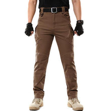 Load image into Gallery viewer, Men's Tactical Pants Multi Pocket Elastic Waist Military Trousers Male Casual Cargo Pants Men Clothing Slim Fit 5XL Sweatpants
