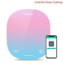 Load image into Gallery viewer, Yolanda 5kg Smart Kitchen Scale Bluetooth APP Electronic Scales Digital Food Weight Balance Measuring Tool Nutrition Analysis
