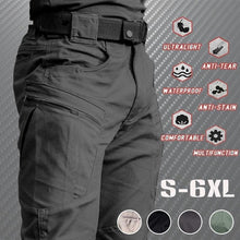 Load image into Gallery viewer, 2021 Men&#39;s Lightweight Tactical Pants Breathable Summer Casual Army Military Long Trousers Male Waterproof Quick Dry Cargo Pants
