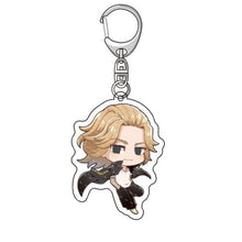 Load image into Gallery viewer, Tokyo Revengers Anime Cosplay Keychain Manjiro Ken Takemichi Hinata Atsushi Chibi Kawaii Bag Pendant Fans Collection Props
