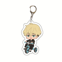 Load image into Gallery viewer, Tokyo Revengers Anime Cosplay Keychain Manjiro Ken Takemichi Hinata Atsushi Chibi Kawaii Bag Pendant Fans Collection Props

