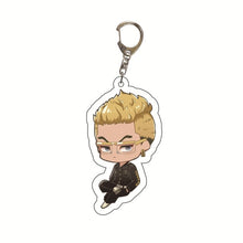 Load image into Gallery viewer, Tokyo Revengers Anime Cosplay Keychain Manjiro Ken Takemichi Hinata Atsushi Chibi Kawaii Bag Pendant Fans Collection Props
