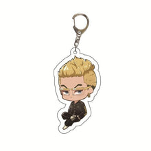 Load image into Gallery viewer, Tokyo Revengers Anime Cosplay Keychain Manjiro Ken Takemichi Hinata Atsushi Chibi Kawaii Bag Pendant Fans Collection Props
