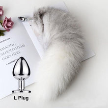 Load image into Gallery viewer, Separable Anal Plug Real Fox Tail Cosplay Butt Plug Anal Sex Tail Adult Products Anal Sex Toys for Woman Couples Men Sexy Shop
