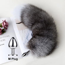 Load image into Gallery viewer, Separable Anal Plug Real Fox Tail Cosplay Butt Plug Anal Sex Tail Adult Products Anal Sex Toys for Woman Couples Men Sexy Shop
