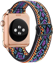 Load image into Gallery viewer, Solo Loop Nylon Strap for Apple watch band 44mm 40mm 38mm 42mm Adjustable Elastic Scrunchie bracelet correa iWatch 6 se 5 4 3 2
