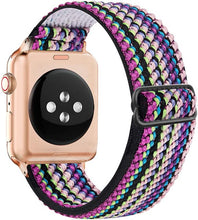 Load image into Gallery viewer, Solo Loop Nylon Strap for Apple watch band 44mm 40mm 38mm 42mm Adjustable Elastic Scrunchie bracelet correa iWatch 6 se 5 4 3 2
