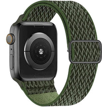 Load image into Gallery viewer, Solo Loop Nylon Strap for Apple watch band 44mm 40mm 38mm 42mm Adjustable Elastic Scrunchie bracelet correa iWatch 6 se 5 4 3 2
