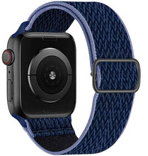 Load image into Gallery viewer, Solo Loop Nylon Strap for Apple watch band 44mm 40mm 38mm 42mm Adjustable Elastic Scrunchie bracelet correa iWatch 6 se 5 4 3 2

