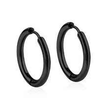 Load image into Gallery viewer, LUXUSTEEL 1Pairs/2pcs Trendy Small Hoop Earrings Women Girl Coloful Round Circle Earring 2021 Anti-allergy Brinco Accessories
