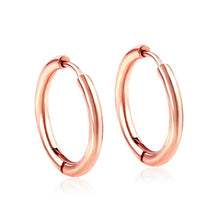 Load image into Gallery viewer, LUXUSTEEL 1Pairs/2pcs Trendy Small Hoop Earrings Women Girl Coloful Round Circle Earring 2021 Anti-allergy Brinco Accessories
