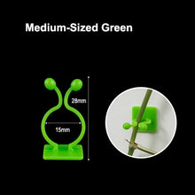 Load image into Gallery viewer, Invisible Wall Rattan Clamp Plant Climbing Wall Self-Adhesive Fixator Vine Buckle Hook Rattan Fixed Clip Bracket Plant Stent Sup
