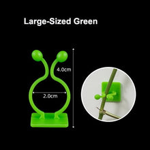 Load image into Gallery viewer, Invisible Wall Rattan Clamp Plant Climbing Wall Self-Adhesive Fixator Vine Buckle Hook Rattan Fixed Clip Bracket Plant Stent Sup
