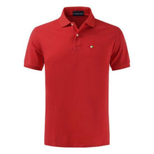 Load image into Gallery viewer, Top Quality 2020 New Solid Color Mens Polos Shirts 100% Cotton Short Sleeve Casual Polos Hommes Fashion Summer Lapel Male tops
