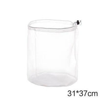 Load image into Gallery viewer, 3 size drawstring bra underwear socks foldable mesh laundry bag household clothes laundry care accessories
