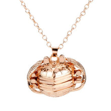 Load image into Gallery viewer, You Are My Sunshine Flower Necklace For Women Open  Locket Sunflower Pendant Necklace
