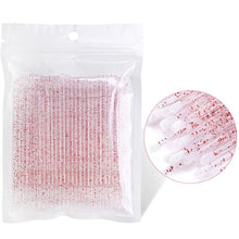 Load image into Gallery viewer, Disposable MicroBrush Eyelashes Extension  Individual Lash Removing Swab Micro Brush For Eyelash Extension Tools
